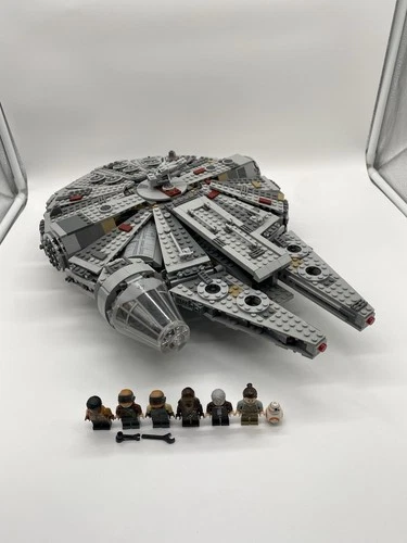Lego 75105 Millennium Falcon Used W/ Minifigures Han Solo Force Awakens BB-8