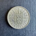 Photo of a 1959 Elizabeth II Shilling from an eBay listing that sold on Jun 18, 2026