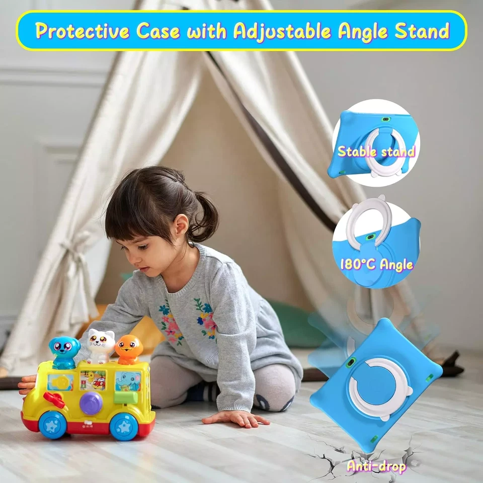 SGIN Android 12 Tablet for Kids 10 Inch 2GB RAM 64GB ROM Camera Bluetooth WiFi - Image 4 of 4