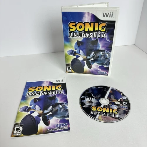 Sonic Unleashed (Nintendo Wii, 2008) Complete CIB