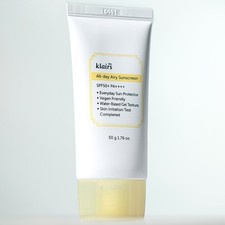 Protector solar aireado todo el día Dear,Klairs 1,76 fl. oz / 50 g SPF50+ PA++++ K-Beauty