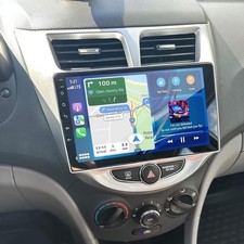 9" Radio Hyundai Accent 11-19 Wireless Carplay Android Auto IPS GPS Backup Cam