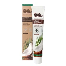 Ecodenta organic anti-plaque toothpaste with coconut oil 75ml - 4 Pack
