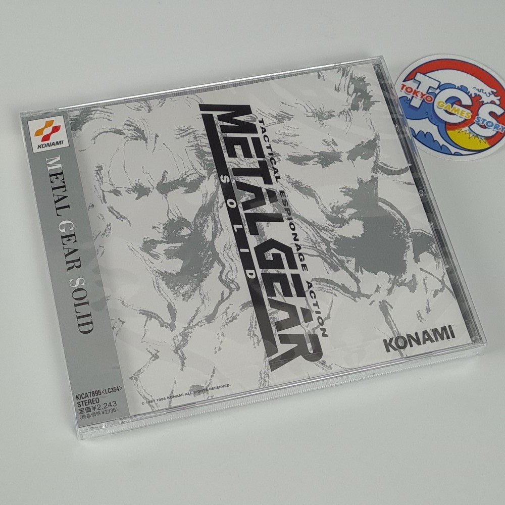 Metal gear solid original game soundtrack cd ost japan konami kojima mgs music n