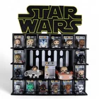Star Wars Bitty Pop Display Shelf – Holds 16 Figures + 2 Rides