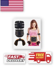 Electric Muscle Stimulator EMS Wireless Buttocks Hip Trainer Abdominal ABS...