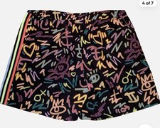 Adidas Originals Love Unites AOP Unisex Doodle Shorts sz Large