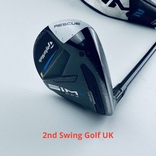 Taylormade SIM2 Max #4 Hybrid / 22 Degree / Stiff Flex Fujikura Ventus Blue 7