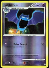 Golbat 50/123 Reverse Holofoil Uncommon Mysterious Treasures LP Pokemon