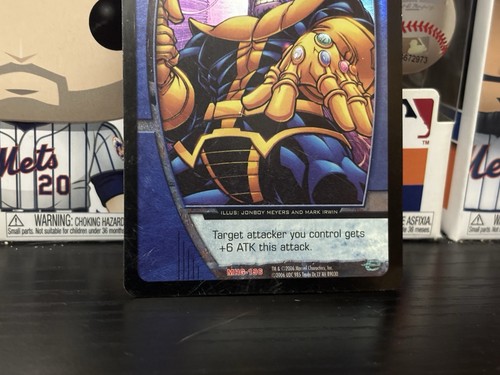 Marvel VS System TCG Extended Art - Armageddon EA foil MHG-196 Card - Picture 4 of 6