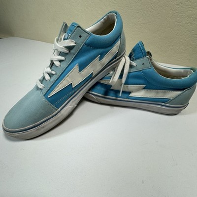 Revenge x Storm Blue Lightning Bolt Sneakers Men s Size 11 Skate Shoes Rare