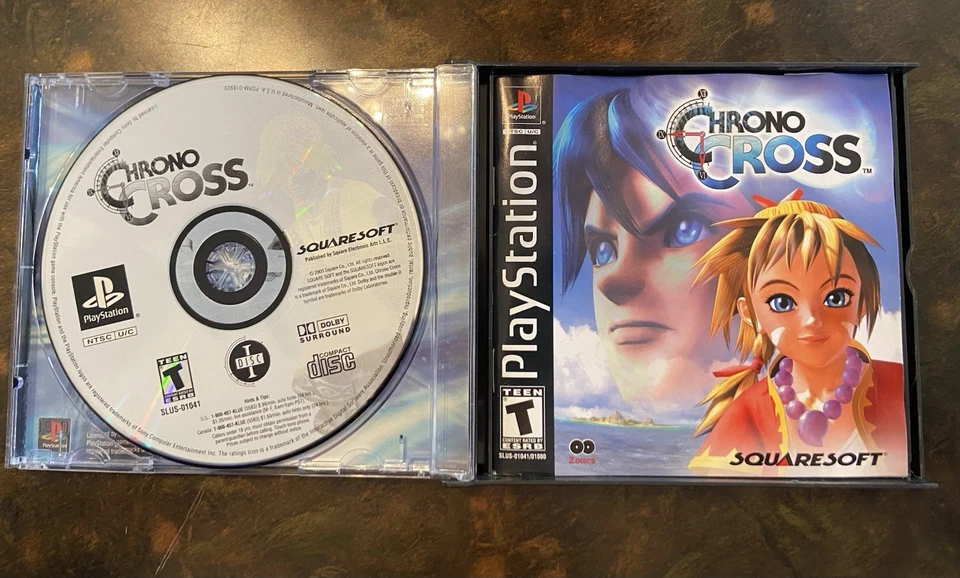 Chrono Cross (Sony PlayStation 1, 2001) CIB w/ Registration Card Tested - Image 3 of 4