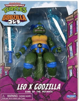 Playmates TMNT X Godzilla Leo X Godzilla King Of Mutants Ninja Turtles Figure