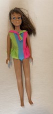 Vintage Mattel Skipper Doll w/ Original Outfit Bonus Swimsuit, Shoes Hanger
