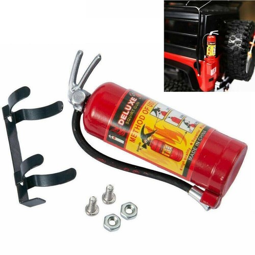 Accesorios escala RC 1/8 1/10 Rock Crawlers extintor de incendios para Axial SCX10 - Imagen 10 de 11