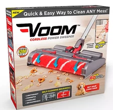 NEW Voom Cordless Power Cleaning Sweeper, Free Shipping US