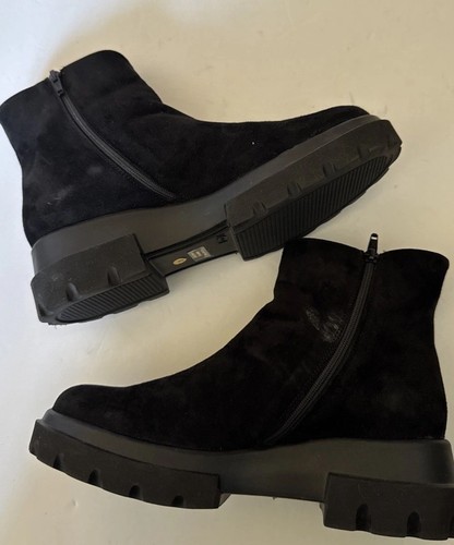 WOMEN CHELSEA BOOTS GRICIARANCIO ITALIAN SUEDE SIZE 8