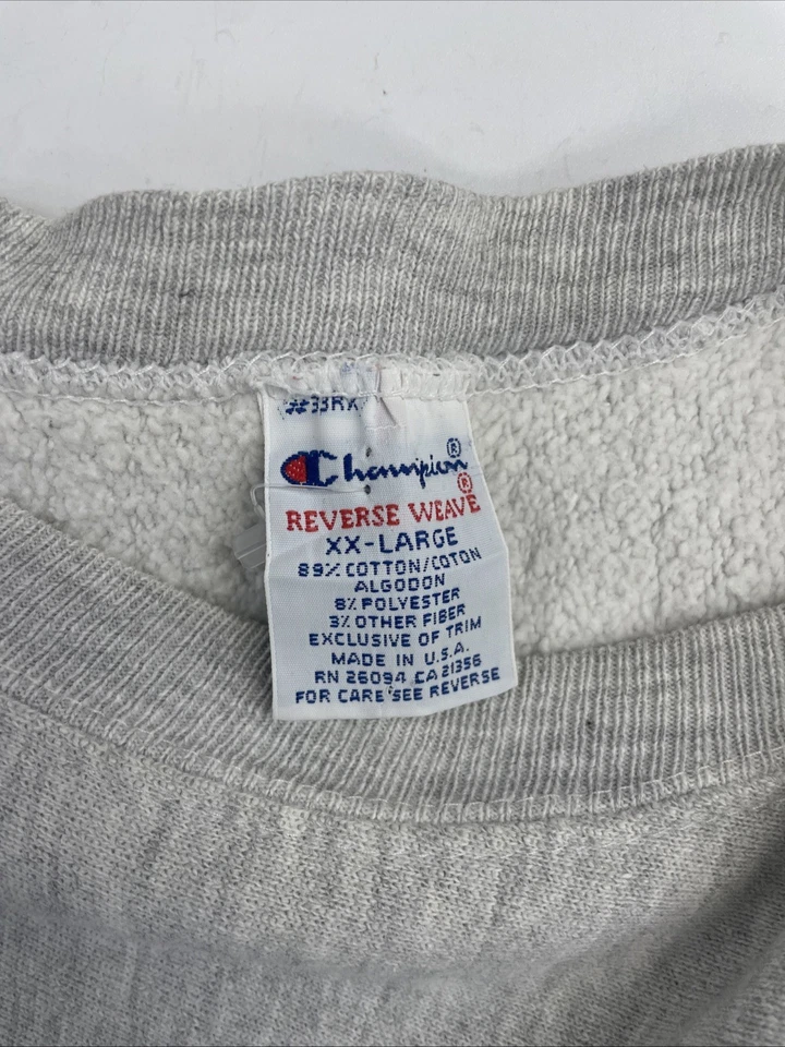 Vintage Notre Dame Fighting Football Irish Champion Reverse Weave Sweatshirt 2XL - Image 3 of 4