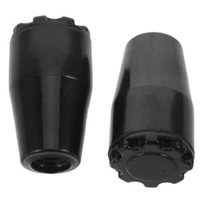 2 Pcs Fireplace Doorknob Accessories Pull Handle Sleeve Appliance