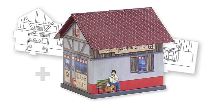 Faller 150170 - 1/87 / H0 Basic Bakery, incl. 1 painting variant - New