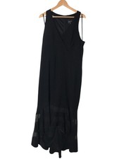 Xscape Dress Women's Size 18W Black Midi Sleeveless