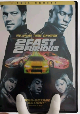 2 Fast 2 Furious DVD Full Screen Plus The Sentitype Movie Cel 198727 2003