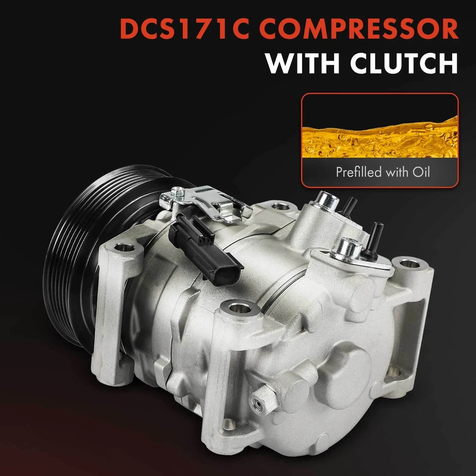 Compresor de aire acondicionado para Dodge Journey Grand Caravan Chrysler Town & Country Ram Foto 3 de 4