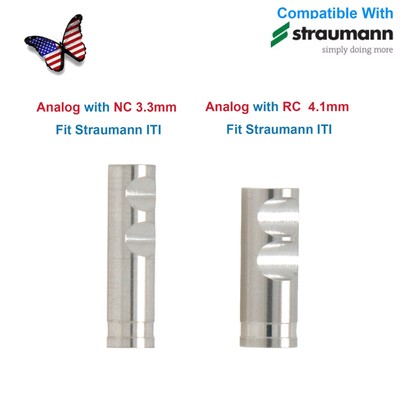 US Dental Straumann CAD/CAM Implant NC/RC Lab Analog Fit Compatible ITI BL/BLT