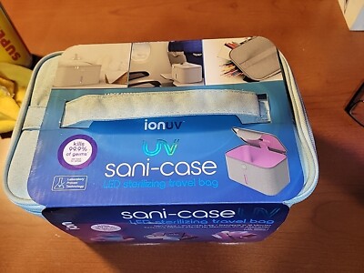 IONUV Sani-Case UV LED Sterilizing Travel Sanitizing Bag rechargeable NEW!