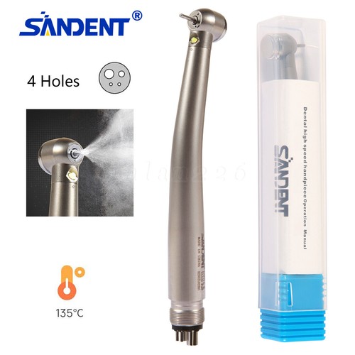 E-generator Dental LED Fiber Optic High Speed Handpiece 2/4hole Drill hand piece - Picture 28 of 46