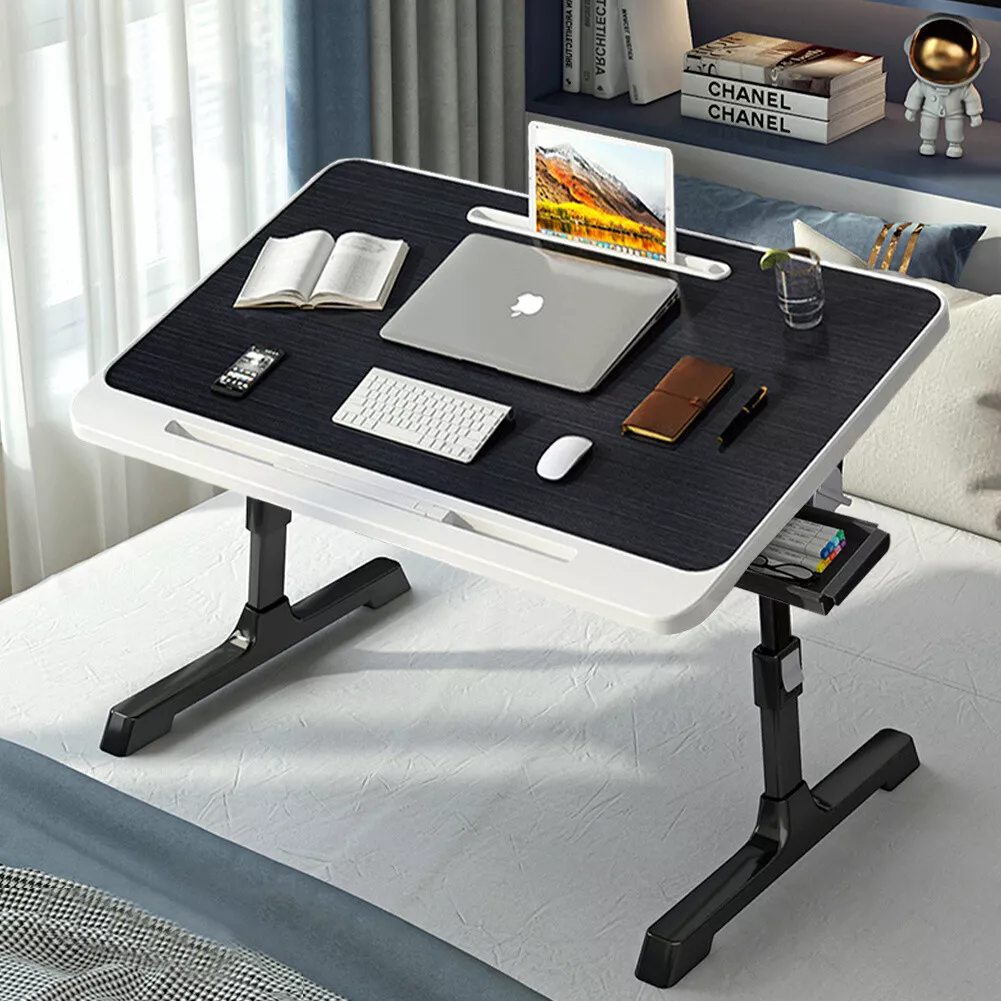 Bed Lap Desk Foldable Portable Adjustable Lift Laptop Stand