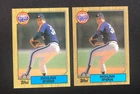 (2) 1987 Topps #757 Nolan Ryan - Houston Astros Baseball Card Lot