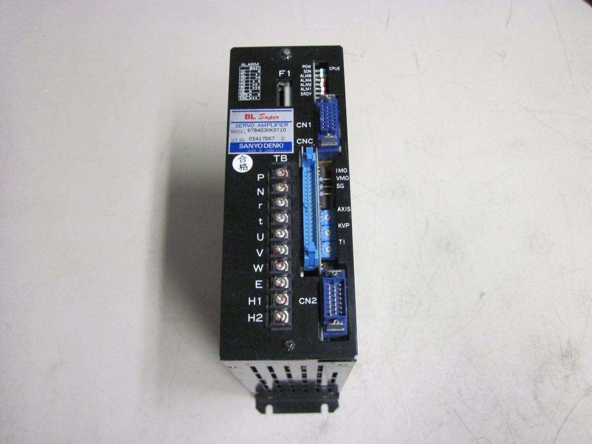 100% WARRANTY Sanyo Denki 67BA030KDT10 Super BL Servo Amplifier