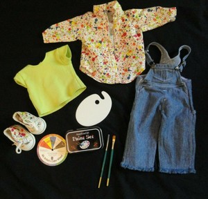 american girl artist outfit