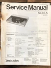 Technics SL-DL5 Record Player / Turntable  Service Manual *Original*