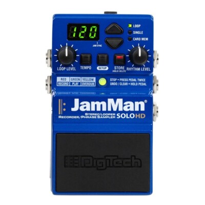 DIGITECH JAMMAN SOLO HD Next Generation Stereo Looper Guitar Pedal with Software