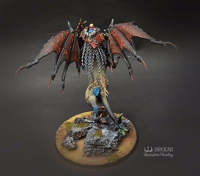 キャラクター chaosload on manticore Chaos Lord/Sorcerer on Manticore : r/WarhammerFantasy