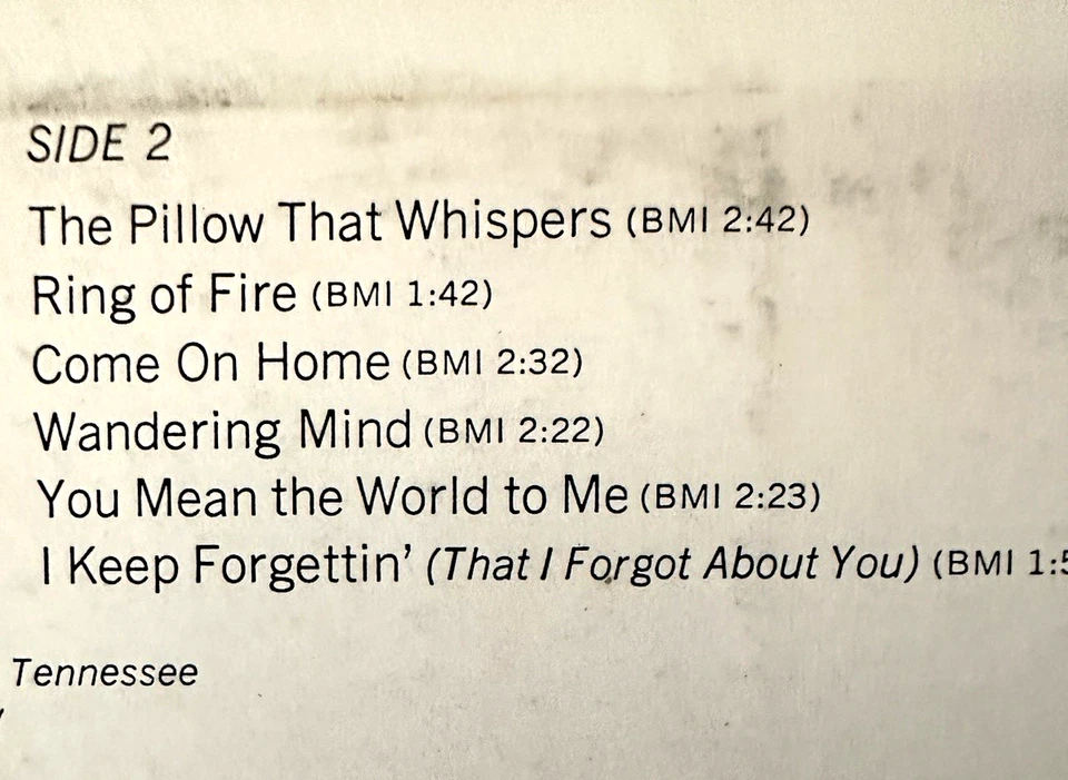 Lynn Anderson: Big Girls Don't Cry, Stereo LP 33rpm Chart Records CHS 1008 - Image 4 of 4