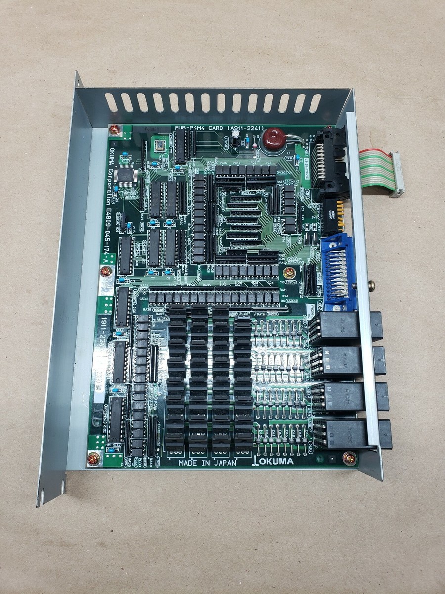OKUMA FUB-P4M4 fubp4m4 1911-2241 拡張モジュール OKUMA FUB-P4M4 FUBP4M4 1911-2241-73.267 EXPANSION MODULE