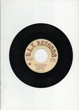 Bobby Luv Charlie Barnes Stop The World 1979 Vintage C&W Rare Promo 45 w/PS NM