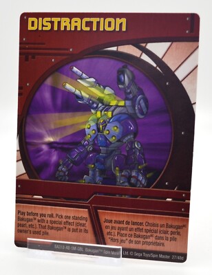 2008 Bakugan Battle Brawlers Series 1-48d Gate & Ability Cards
