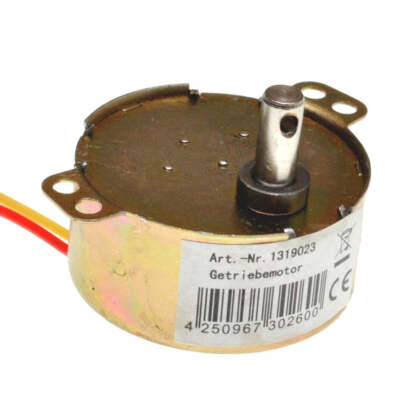 Getriebemotor Spiegelkugelmotor Motor 230V, 1 oder 5U/min