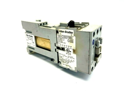 Allen Bradley 100-C30UDJ00 Ser C Contactor 600V Max