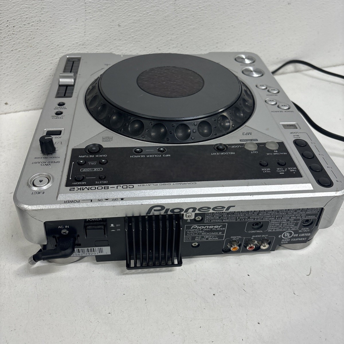 Pioneer CDJ 800MK2 キズ有　動作問題無し Pioneer CDJ-800MK2 Looping and Beat Choppper - YouTube