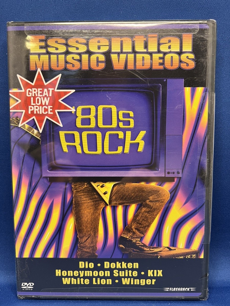 WEST.CD、DVD Brand NEW Essential Music Videos 80's Rock DVD Dio Kix White Lion