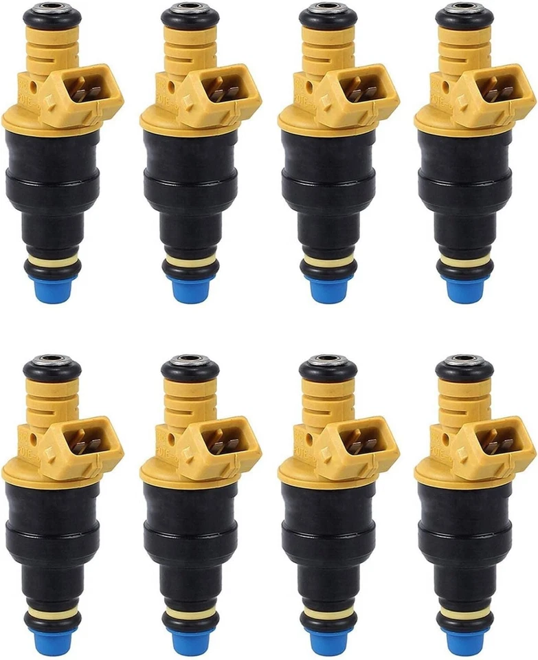 8X OEM BOSCH Fuel Injectors Fits For 1985-2004 Chevrolet Corvette #F1ZE-A2B - Image 2 of 4
