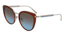 NEW Longchamp LO 661S 726 Crystal Brick Sunglasses with Blue  Green Lenses