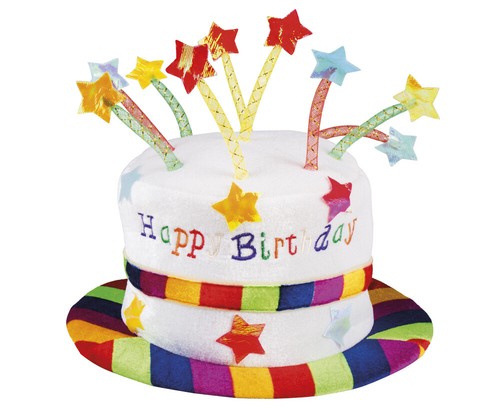 Buon compleanno torta con candeline Novità Cappello Festa Divertente | eBay