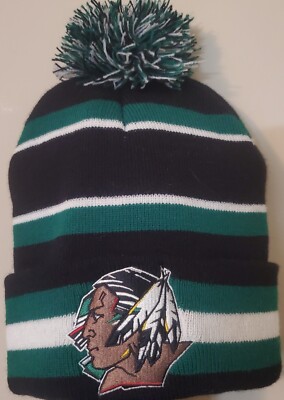University North Dakota Fighting Sioux Winter Beanie Hat Cap New Adult