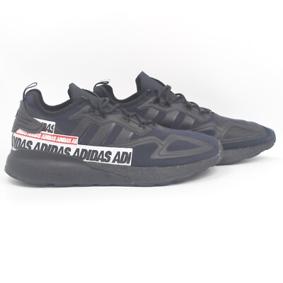 Adidas ZX 2K Boost Bold Core Black, White, and Red Men's Size 13 Shoe FX7038  | eBay
